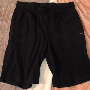 Black biker shorts